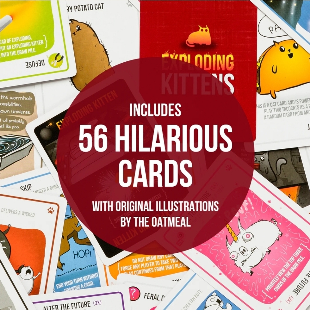 🆕️Exploding Kittens: Original Edition Sealed NIB - Picture 2 of 8